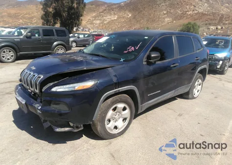 2014 Jeep Cherokee Sport from USA, damaged, VIN 1C4PJMAB4EW233726